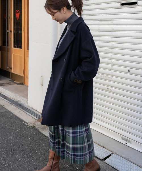 [URBAN RESEARCH DOORS] бушлат MEDIUM темно-синий женский 