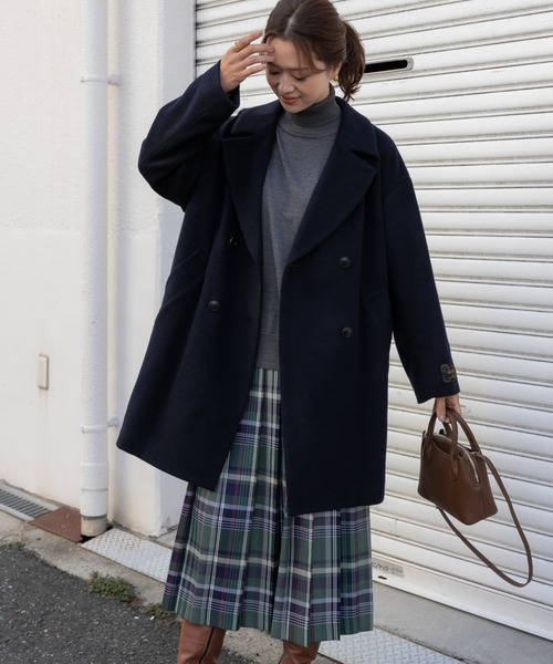 [URBAN RESEARCH DOORS] бушлат MEDIUM темно-синий женский 