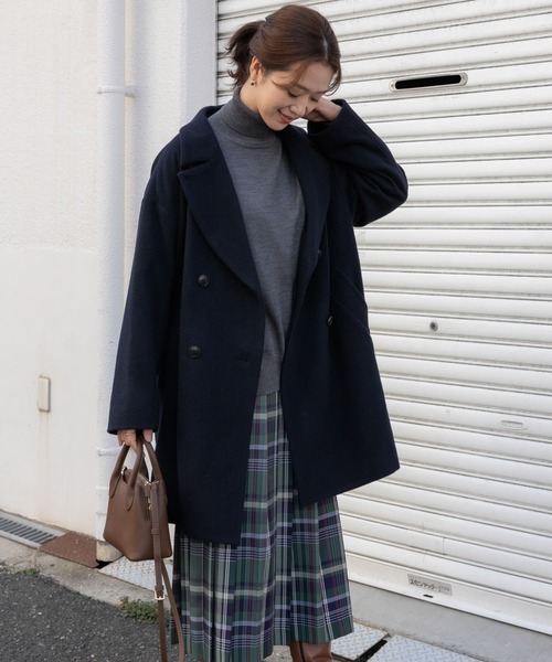 [URBAN RESEARCH DOORS] бушлат MEDIUM темно-синий женский 