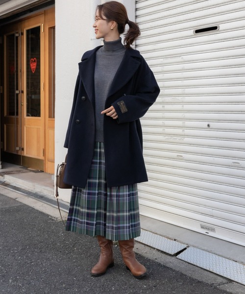 [URBAN RESEARCH DOORS] бушлат MEDIUM темно-синий женский 