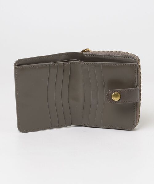 「BELLIES YORK」 財布 FREE グレー レディース_画像4