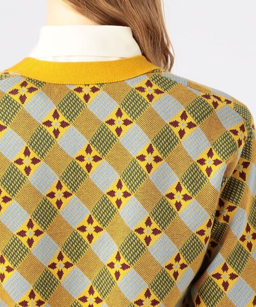 CABaN（キャバン） ニットカーディガン FREE グリーン レディース