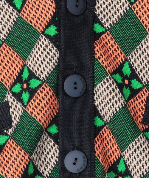 CABaN（キャバン） ニットカーディガン FREE グリーン レディース