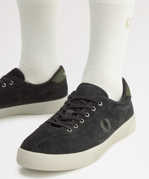 フレッドペリー スニーカー Tennis Shoe Suede/スウェードテニススニーカー メンズ