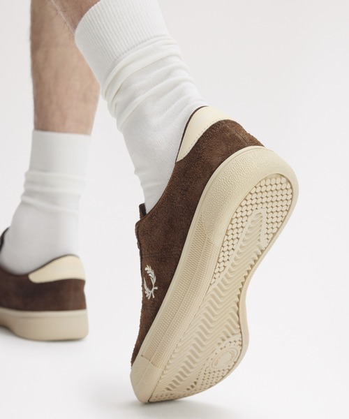 フレッドペリー スニーカー Tennis Shoe Suede/スウェードテニススニーカー メンズ