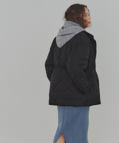 「titivate」 ダウンジャケット M アイボリー レディース_画像9