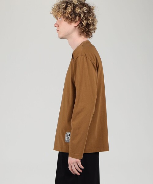 「CABaN」 長袖Tシャツ L ブラック メンズ_画像4