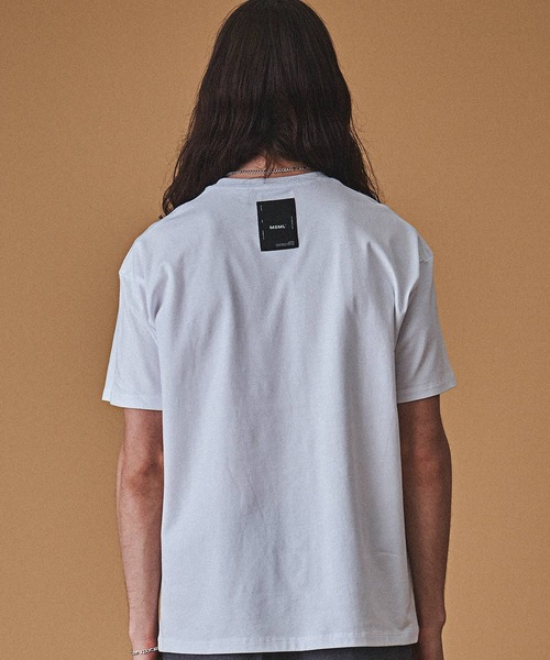 「MSML」 半袖Tシャツ L ホワイト メンズ_画像2