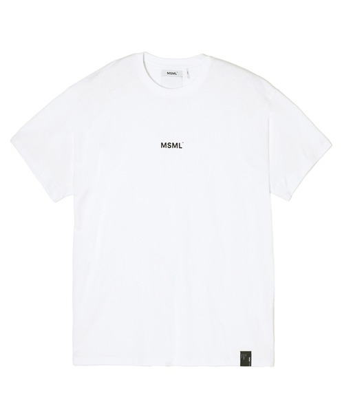 「MSML」 半袖Tシャツ L ホワイト メンズ_画像3