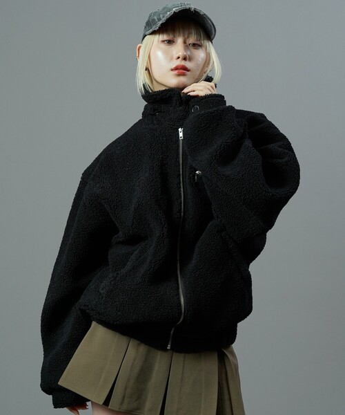 「PUBLUX」 ブルゾン LARGE グレー メンズ_画像3