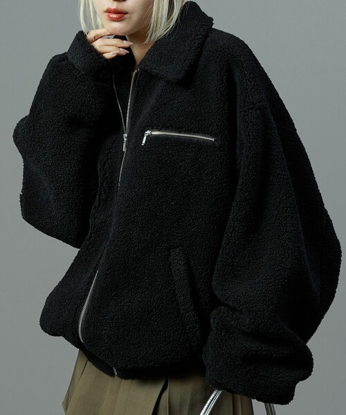 「PUBLUX」 ブルゾン LARGE グレー メンズ_画像5