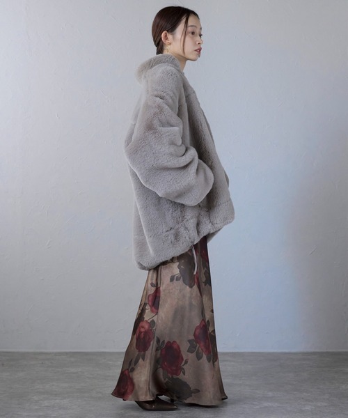 「ap retro」 ブルゾン FREE ブラック レディース_画像8