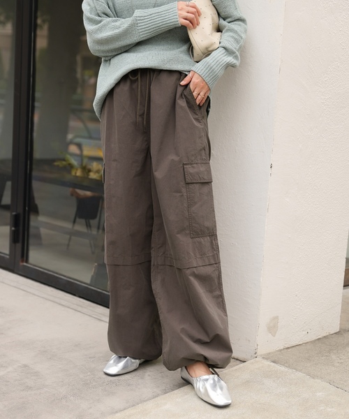 「JOURNAL STANDARD relume」 イージーパンツ FREE ベージュ レディース_画像5