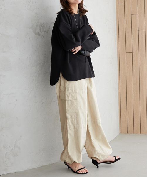 「JOURNAL STANDARD relume」 イージーパンツ FREE ベージュ レディース_画像7