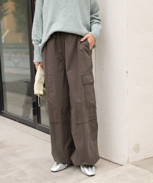 「JOURNAL STANDARD relume」 イージーパンツ FREE ベージュ レディース_画像8