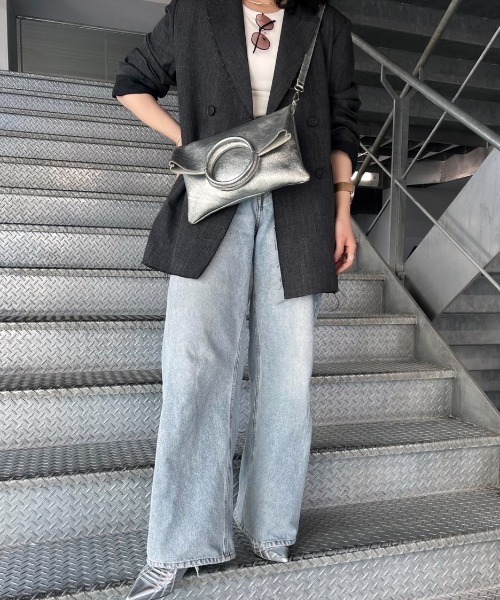 「Scrap Book」 2WAYバッグ FREE シルバー レディース_画像8
