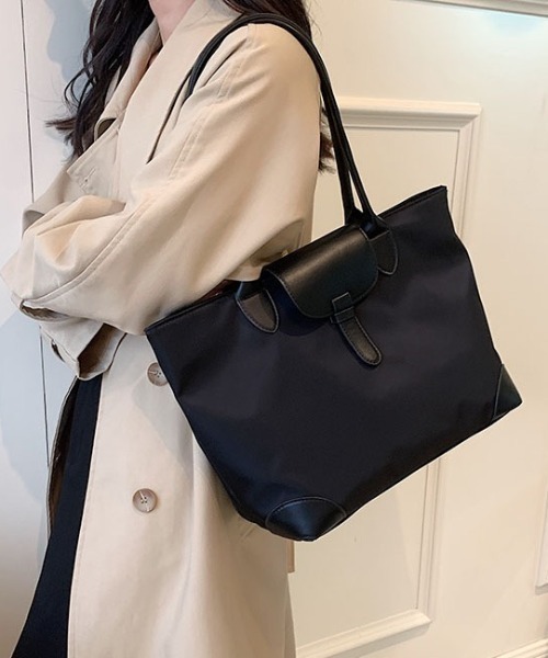 ショルダーバッグ バッグ フラップナイロントートバッグ/通勤通学