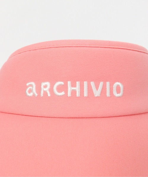 archivio（アルチビオ） サンバイザー 「LADIES」ツバ広UVサンバイザー
