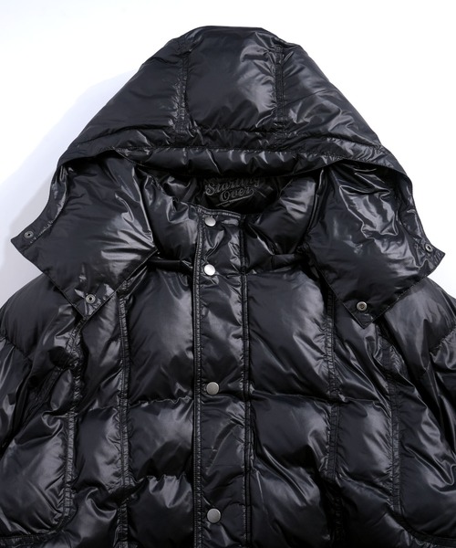 ダウンジャケット ダウン 2way リバーシブル 中綿 シレ―ブルゾン