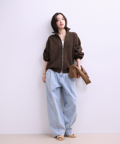 アダムエロペ♡カーディガン ADAM ET ROPE'（アダムエロペ） カーディガン 「定番」モヘアミックス