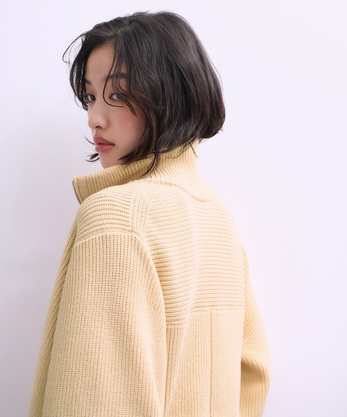 完売　アダムエロペ　ADAM ET ROPE カーディガン ADAM ET ROPÉ FEMME(アダム エ ロペ ファム) / 【WEB限定・新色追加