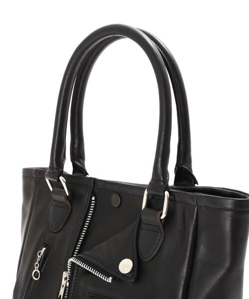 超美品　schott　ショット　ミニ　ライダース　トートバック　レザー Schott/ショット/MINI RIDERS TOTE BAG/ミニ ライダース トートバッグ