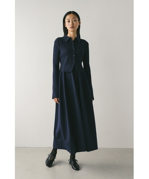 「STYLEMIXER」 ニットワンピース MEDIUM ネイビー レディースの画像
