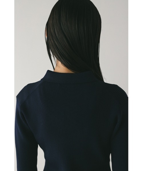 「STYLEMIXER」 ニットワンピース MEDIUM ネイビー レディースの画像