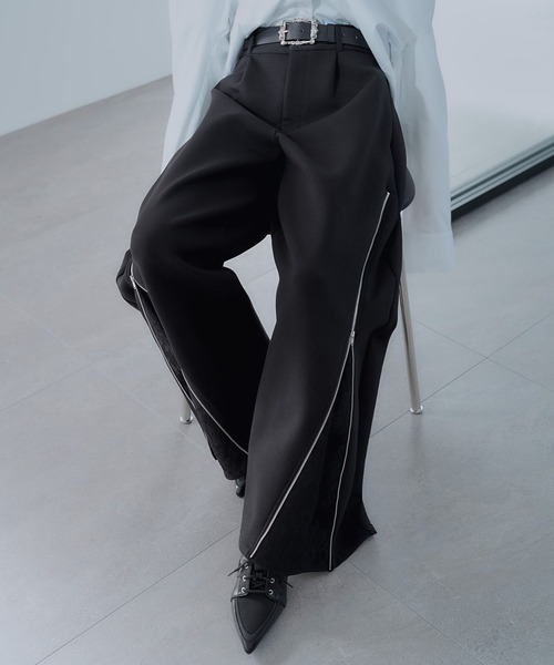 HARE（ハレ） パンツ 2WAYジップカーブパンツ(HARE) レディース