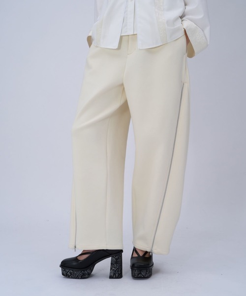 HARE（ハレ） ワイドパンツ パンツ 2WAYジップカーブパンツ(HARE