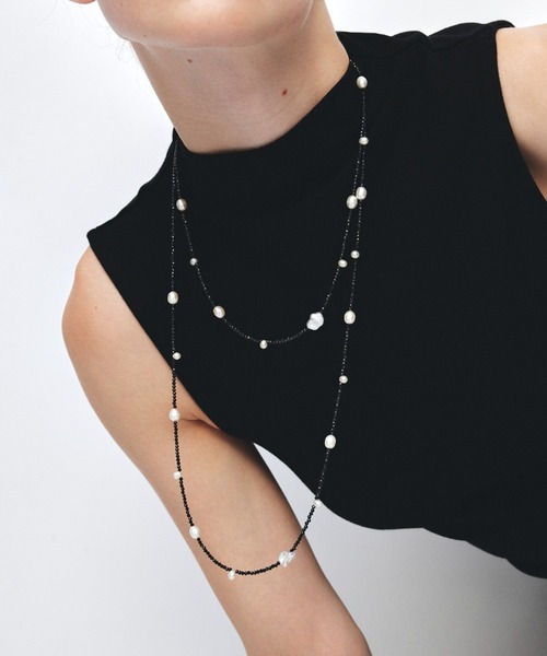 les bonbon（ルボンボン） ネックレス 「les bonbon」ancient pearl