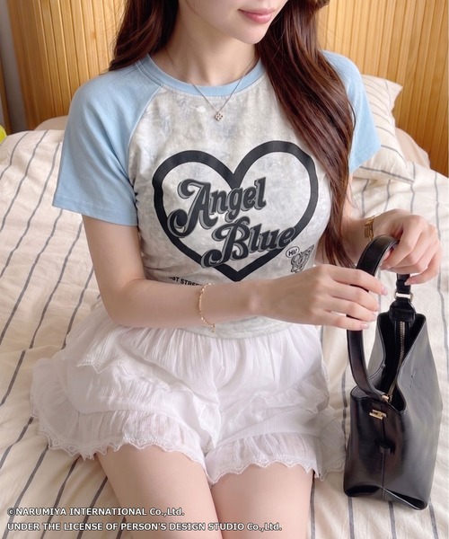 ANGEL BLUE（エンジェルブルー） tシャツ 半袖 「ANGEL BLUE」別注