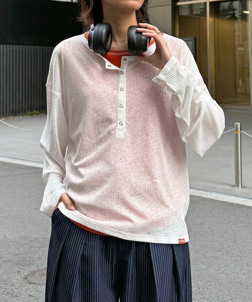 CPCM（シーピーシーエム） tシャツ タンクセットヘンリーシアーロンT
