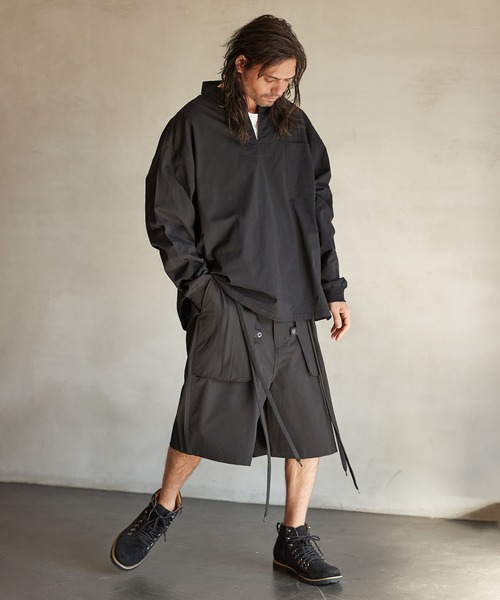 「a lit r」 ハーフパンツ L グリーン メンズ_画像6