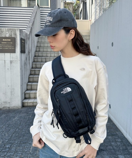 THE NORTH FACE/ウエストバッグ/レザー/ブラック/ワンショルダー THE NORTH FACE（ザ ノースフェイス） ノースフェイス ウエストポーチ
