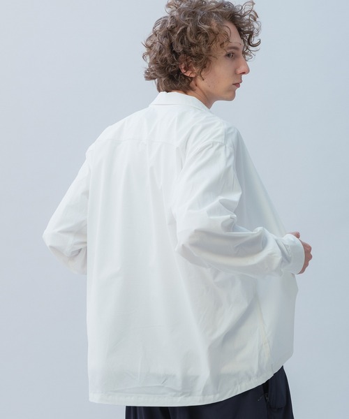 シャツ +phenix(プラスフェニックス) AIRFLOW LONG SLEEVE SHIRT / エアフロー ロングスリーブシャツ メンズの画像