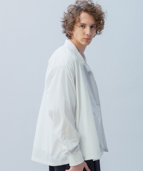 シャツ +phenix(プラスフェニックス) AIRFLOW LONG SLEEVE SHIRT / エアフロー ロングスリーブシャツ メンズの画像