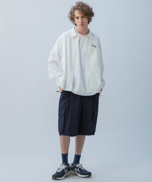シャツ +phenix(プラスフェニックス) AIRFLOW LONG SLEEVE SHIRT / エアフロー ロングスリーブシャツ メンズの画像