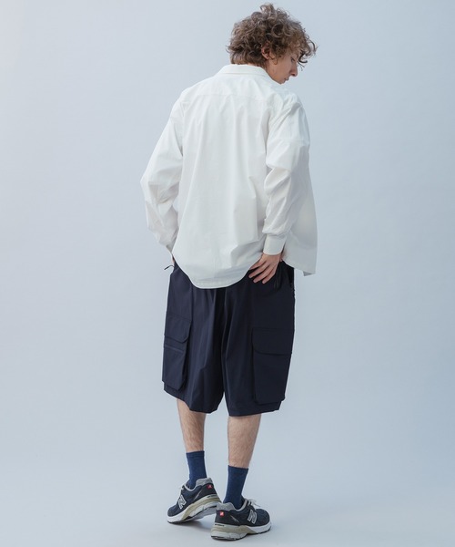 シャツ +phenix(プラスフェニックス) AIRFLOW LONG SLEEVE SHIRT / エアフロー ロングスリーブシャツ メンズの画像