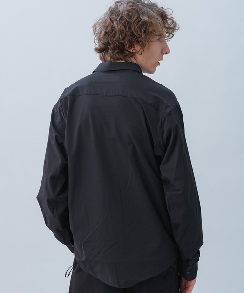 シャツ +phenix(プラスフェニックス) AIRFLOW LONG SLEEVE SHIRT / エアフロー ロングスリーブシャツ メンズの画像