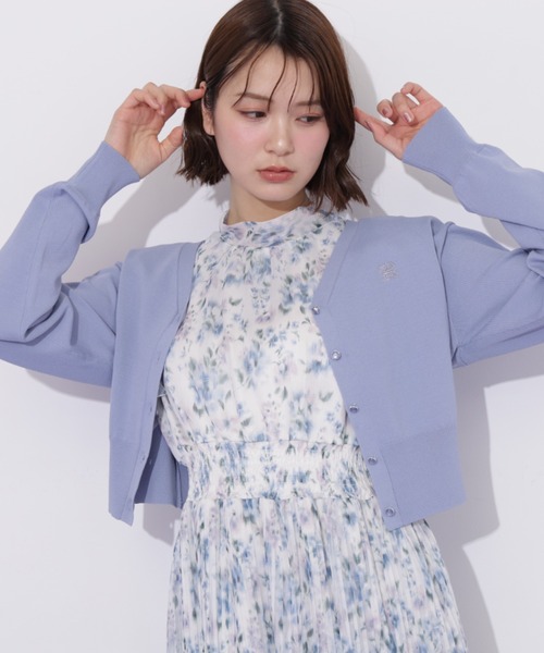 カーディガン JILL by JILLSTUART リボントッピングカーディガン | JILL by JILL STUART（ジル バイ ジル