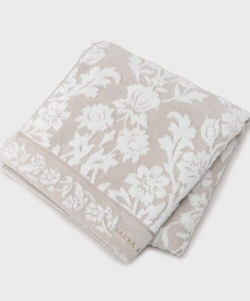 LAURA ASHLEY（ローラアシュレイ） タオル セミントン柄バスタオル
