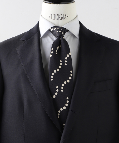 【未使用品】Holliday&Brown EDIFICE別注ドットタイ EDIFICE（エディフィス） ネクタイ Holliday ＆ Brown(ホリデー