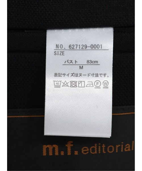 「m.f.editorial」 セットアップ LARGE ネイビー レディース_画像9