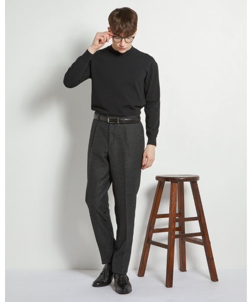 SUIT SELECT uvカット tシャツ 「RBC」コットンブレンドモックネック