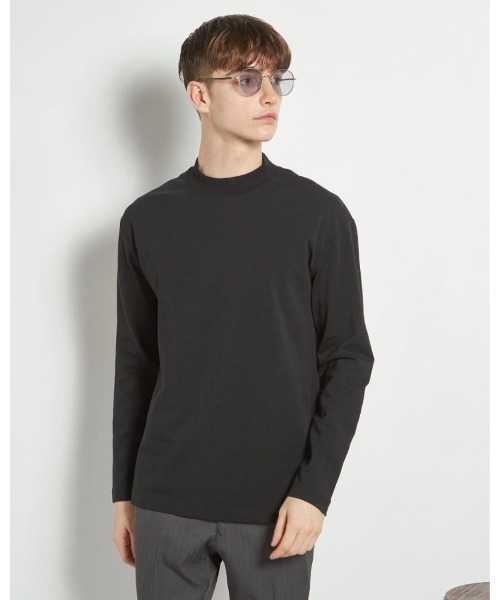 SUIT SELECT tシャツ 「RBC」コットンブレンドモックネックニット