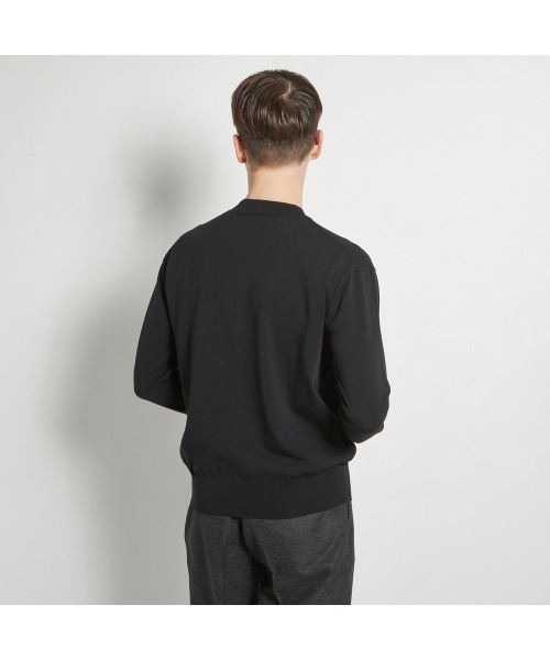 SUIT SELECT tシャツ 「RBC」コットンブレンドモックネックニット 