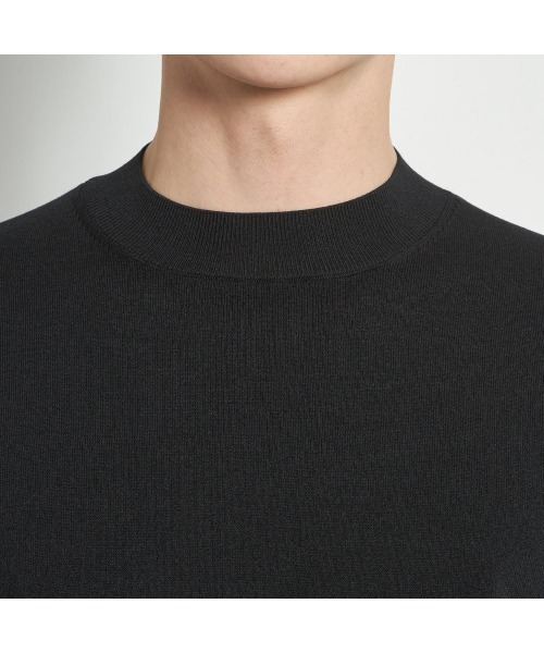 SUIT SELECT tシャツ 「RBC」コットンブレンドモックネックニット