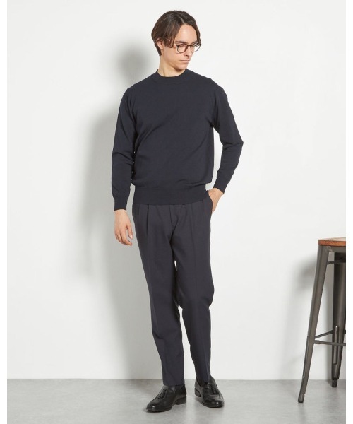 SUIT SELECT tシャツ 「RBC」コットンブレンドモックネックニット