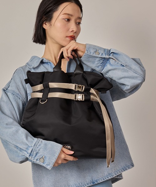 「OUTDOOR PRODUCTS」 2WAYバッグ FREE ブラック レディース_画像3